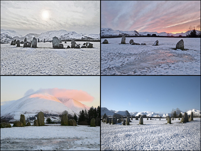 24 hours at Castlerigg stone circle - Pat Hamer