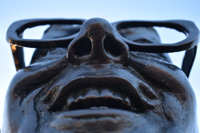 Up Eric's nose (Evening photo shoot)