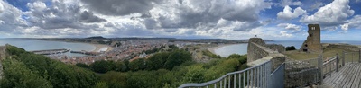 Panoramic view of Scarborough taken on iPhone 