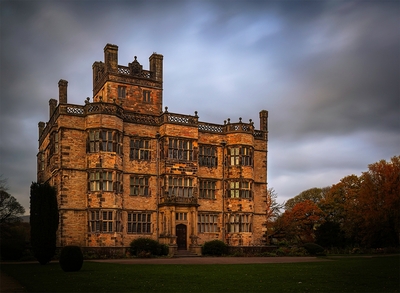 Late Autumn Evening Gawthorpe Hall - Janet Taylor