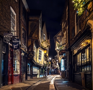 Christmas Night in the Shambles - Janet Taylor - Third Place