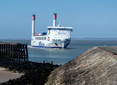 Stenna Connecta entering Heysham Harbour - Graham Dean