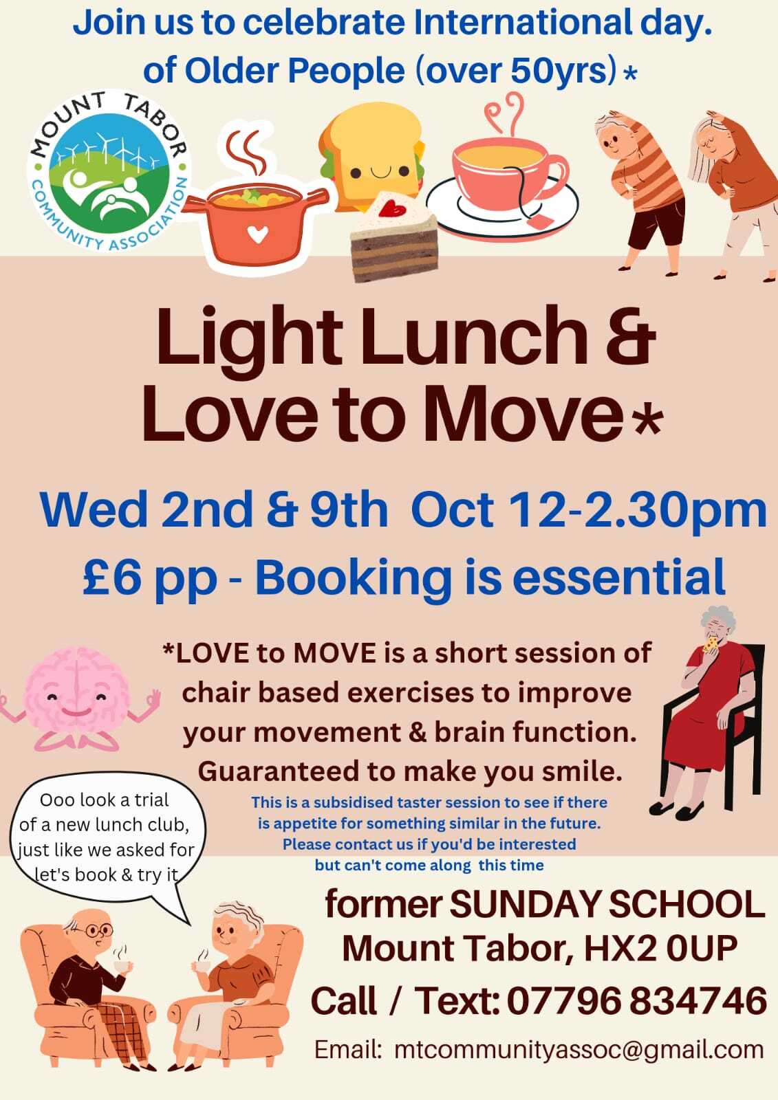 Love to move flyer