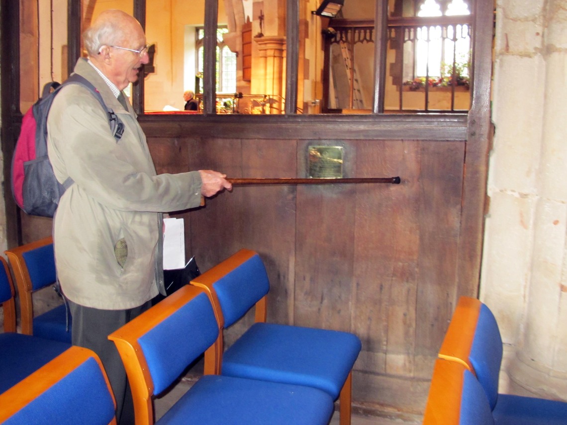 Flood level, February 1822