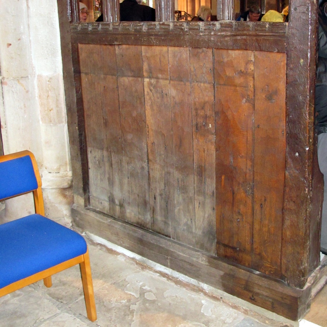 Flood levels, St Lawrence's Church, Appleby