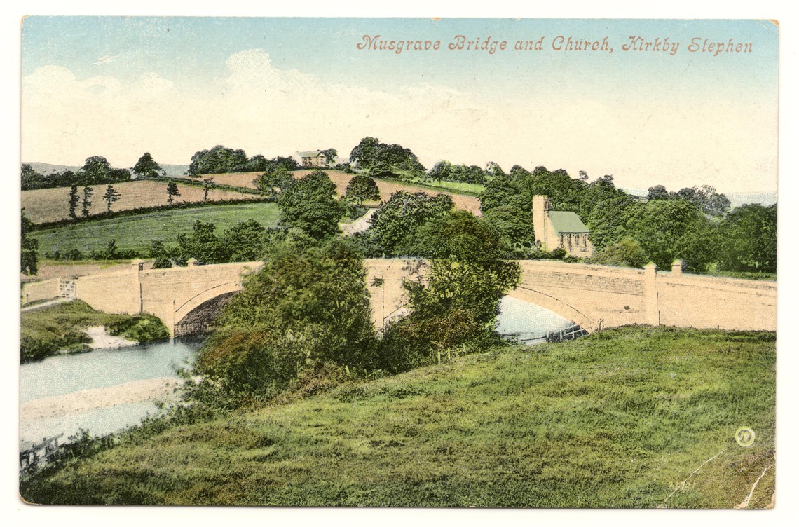 Musgrave Bridge 1894 Valentine