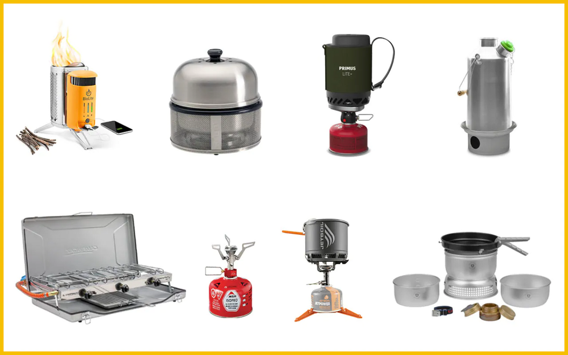 Cookers for camping 