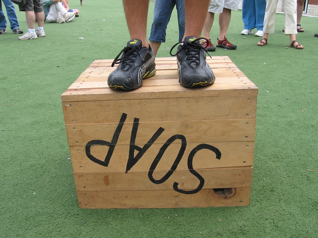 on my soapbox