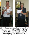 2013 BBQ Cheques presented