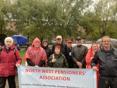 NWPA at the Winter Fuel Allowance demonstration - Labour Party Conference, Liverpool, 23 September 2024