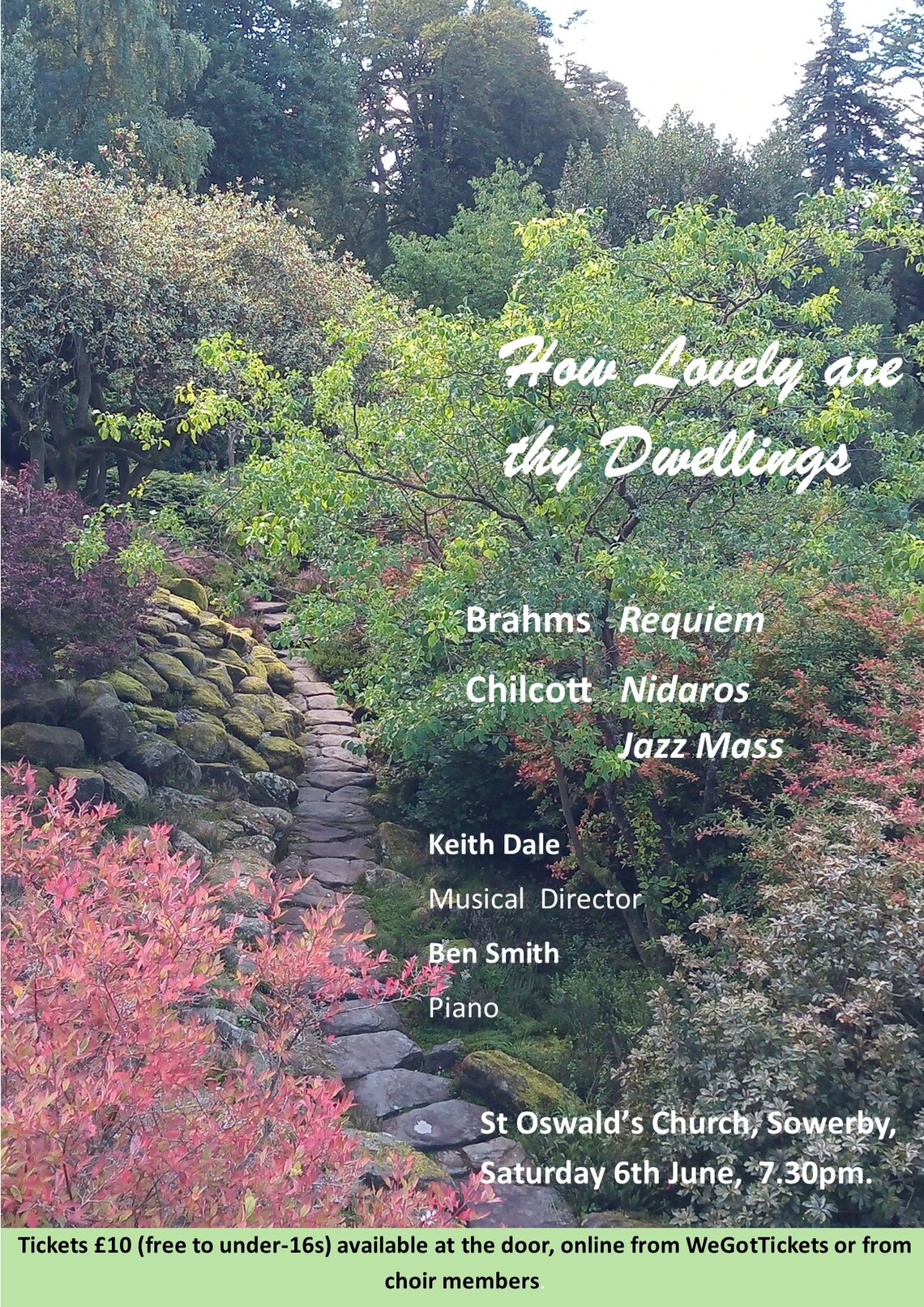 June 2026 concert flyer