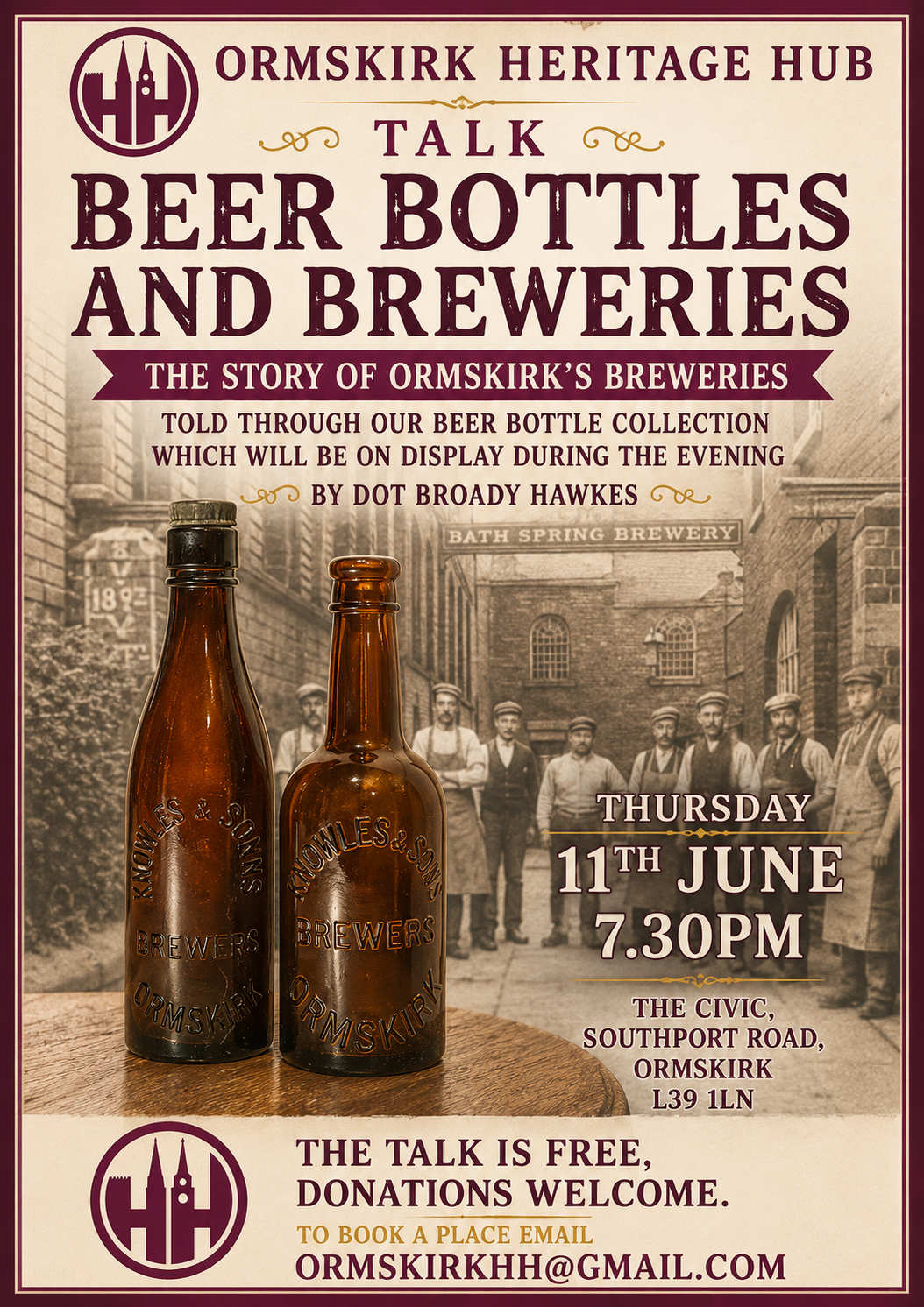 Beer bottles and breweries