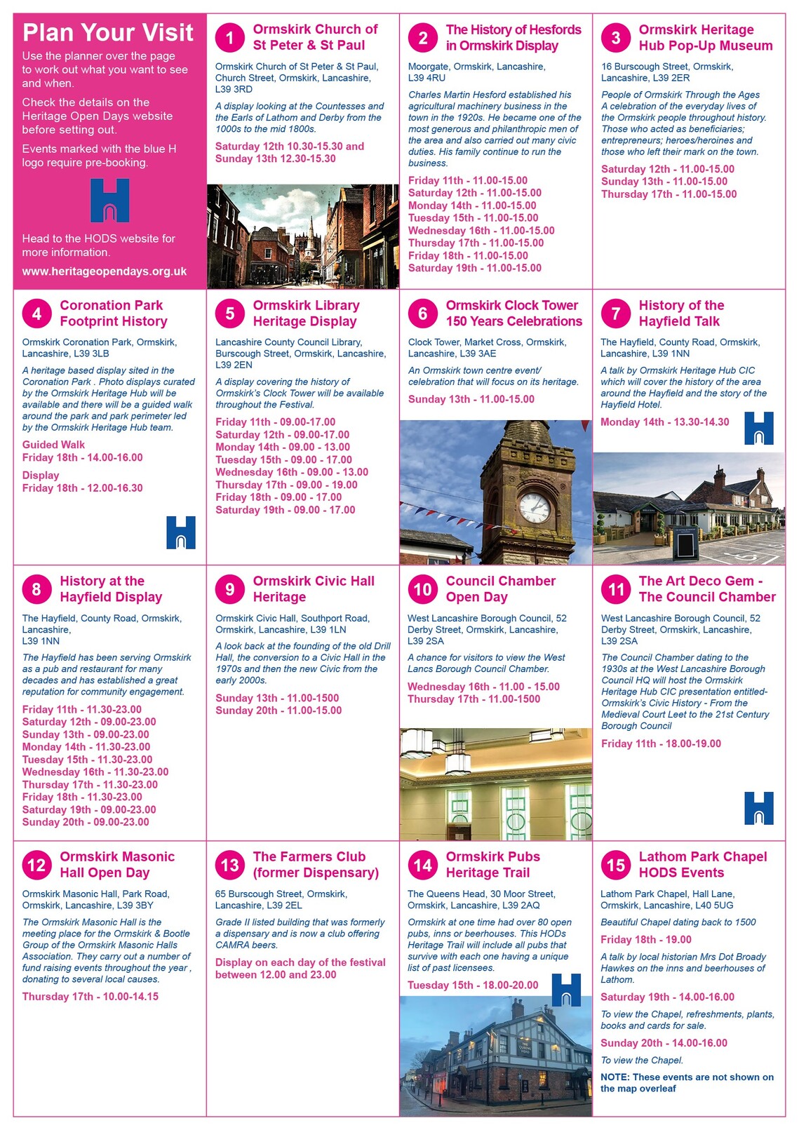 HODs inside