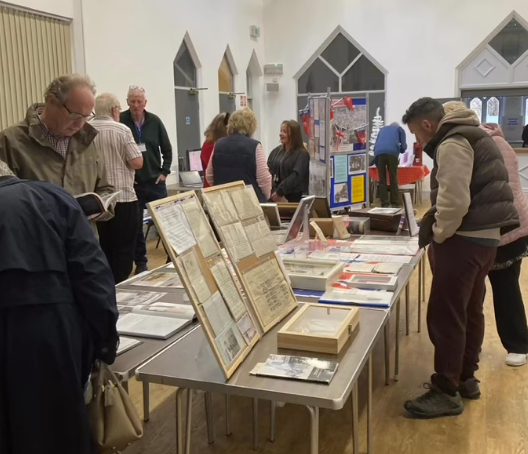 Ormskirk at War display