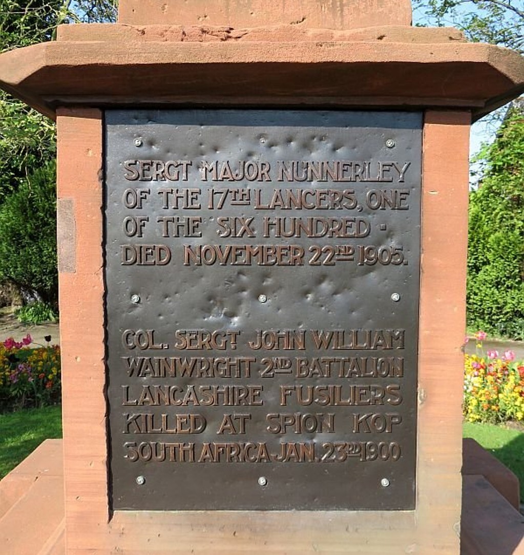 Victoria Park Nunnerley memorial