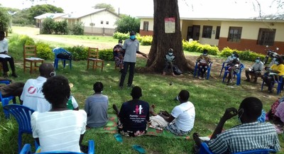 Community teaching Uganda