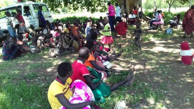 Community learning sessions Uganda