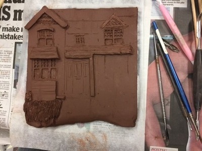 making clay tiles
