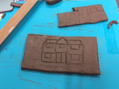 Clay tile building