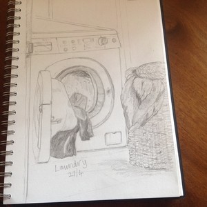 Laundry sketch