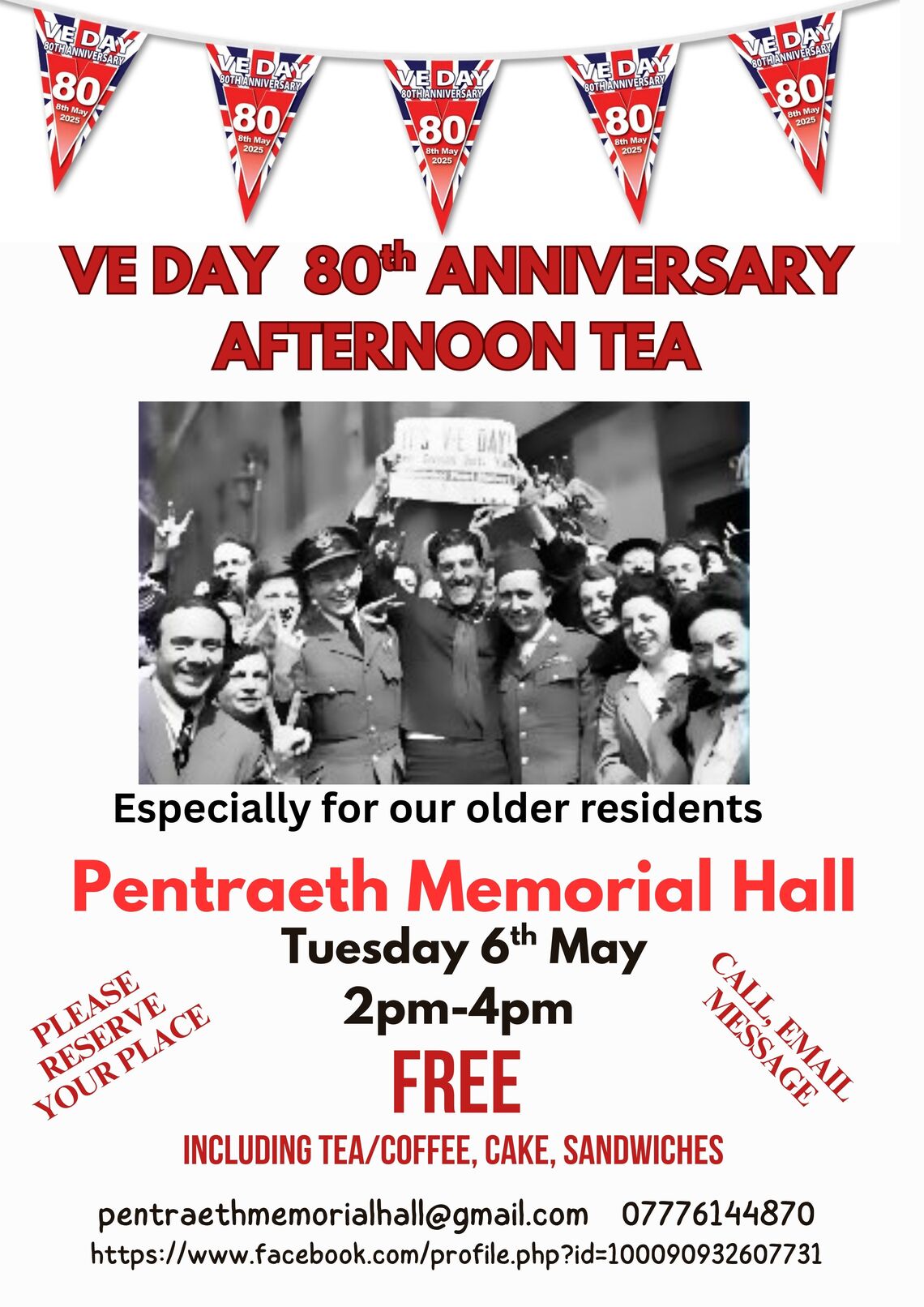VE Day Afternoon Tea