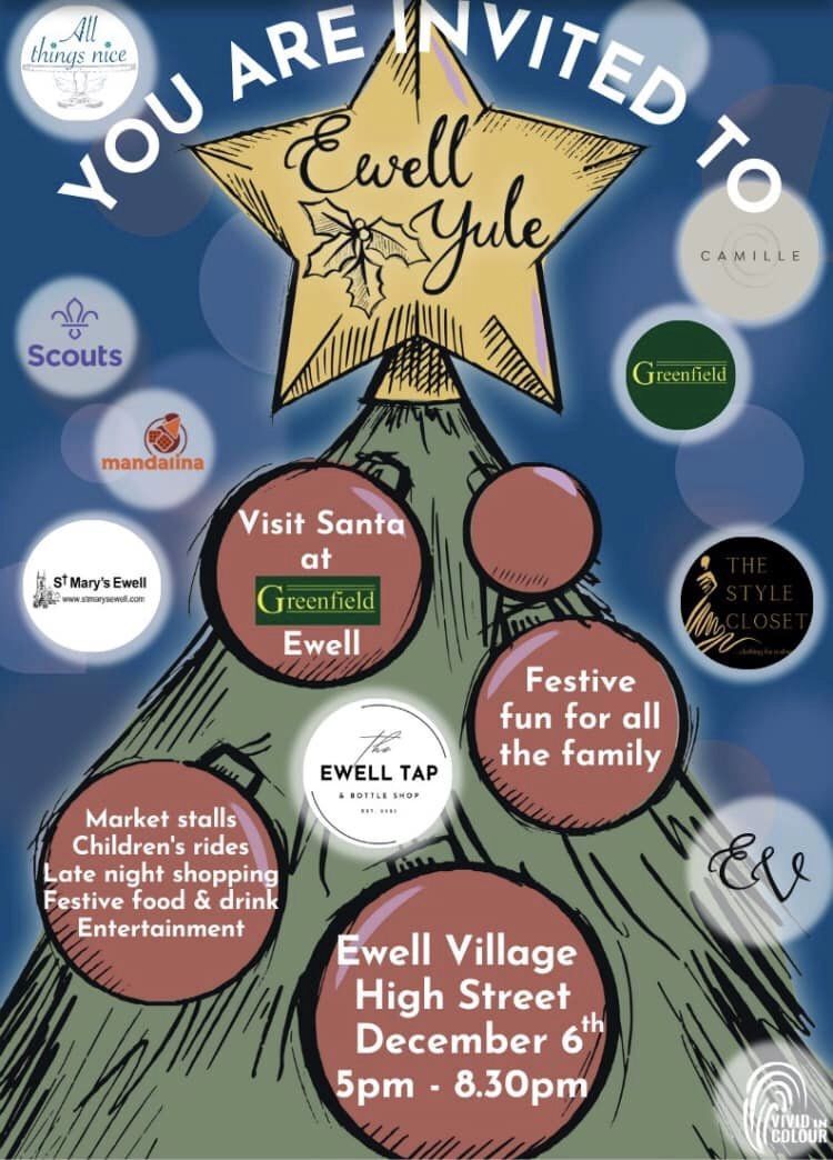 Ewell Yule poster 2024