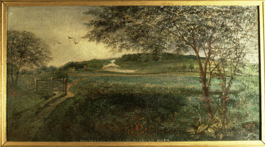 Painting of Path to Whiteleaf