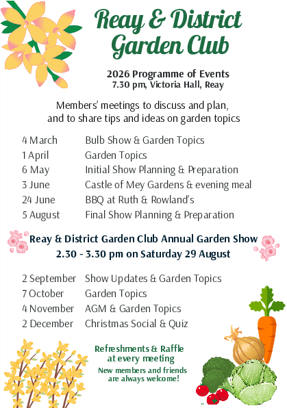 Club Programme 2026