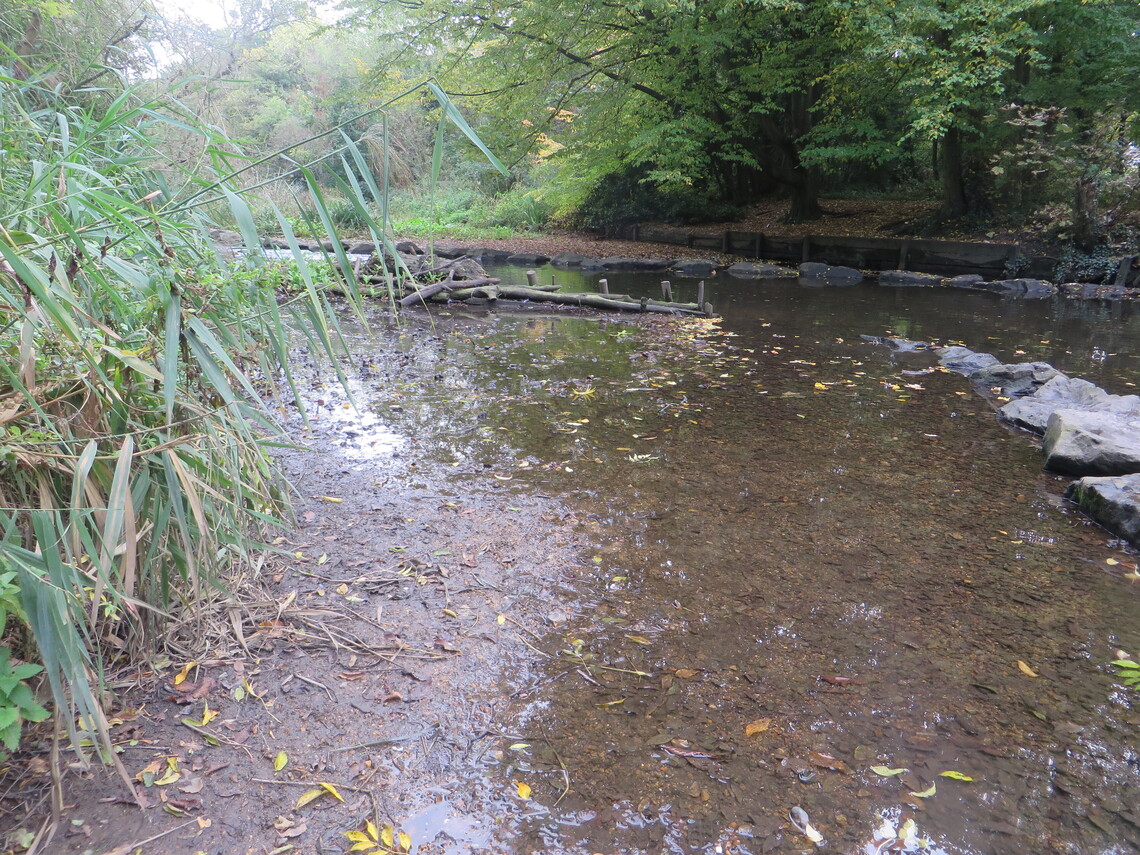 river near shot tower