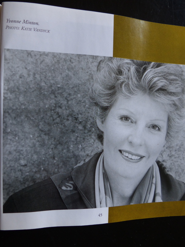 Our Patron:Yvonne Minton