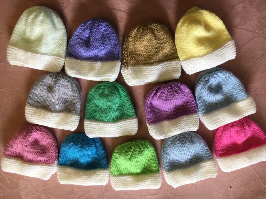 Hats for premature babies