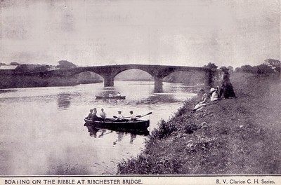 Boating on the Ribble