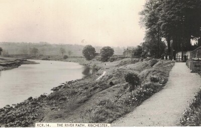 Riverside path (circa 1960)