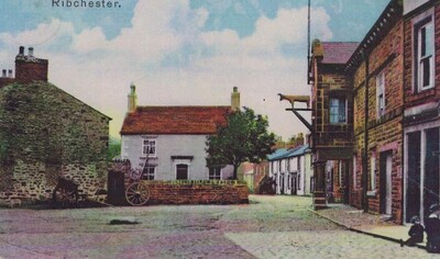 Hand coloured version of The White Bull