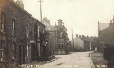 Church Street, Black Bull on the left