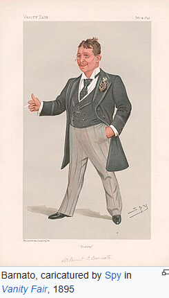 Barney Barnato cartoon from Vanity Fair, 1895