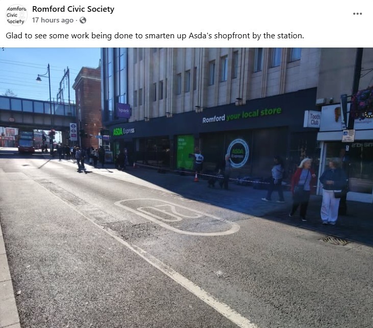Social Media Post re: Asda South Street 05-Oct-26