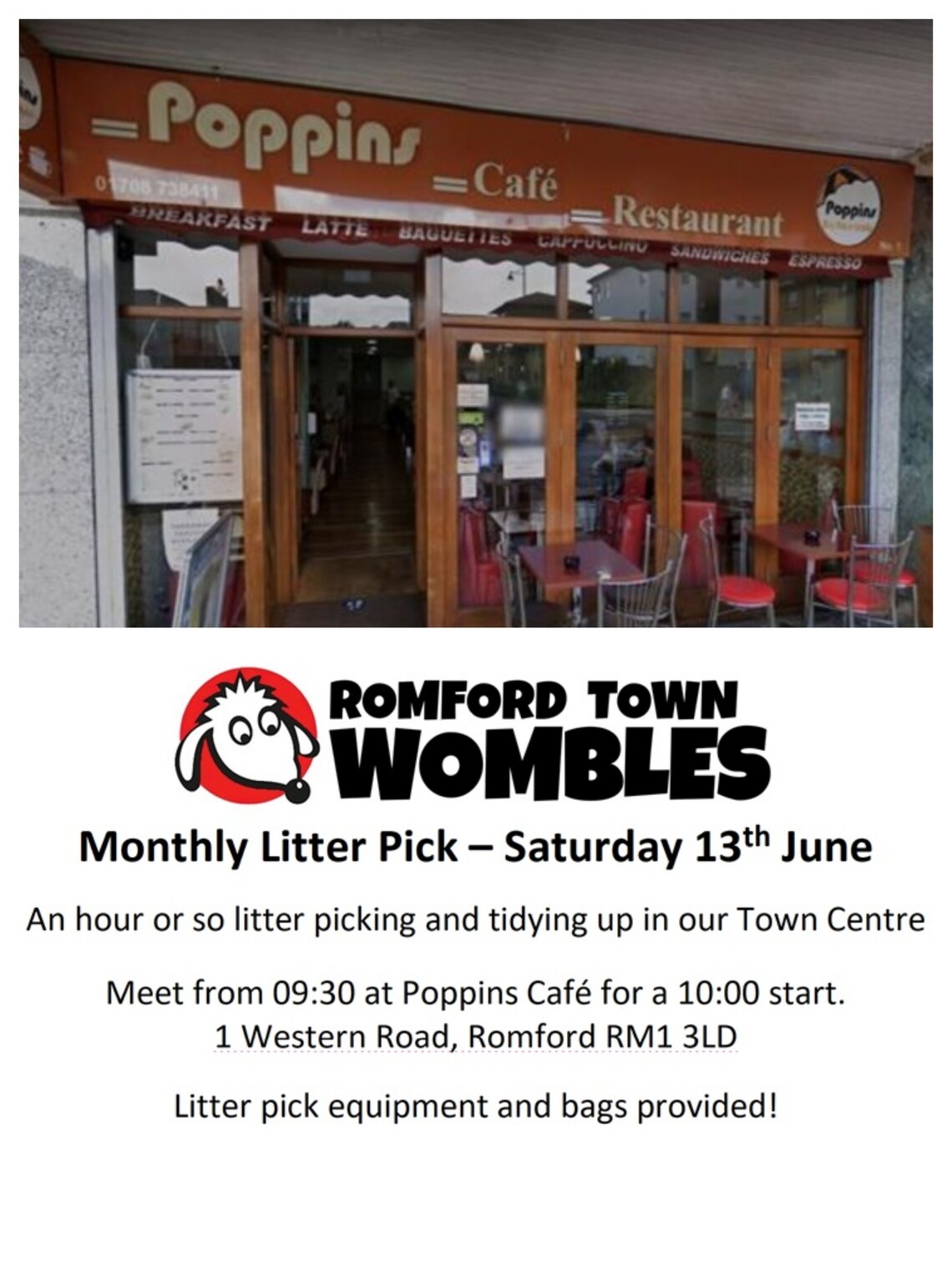 Litter Pick June 26 details