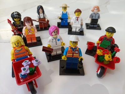 Our Wombles in Lego!