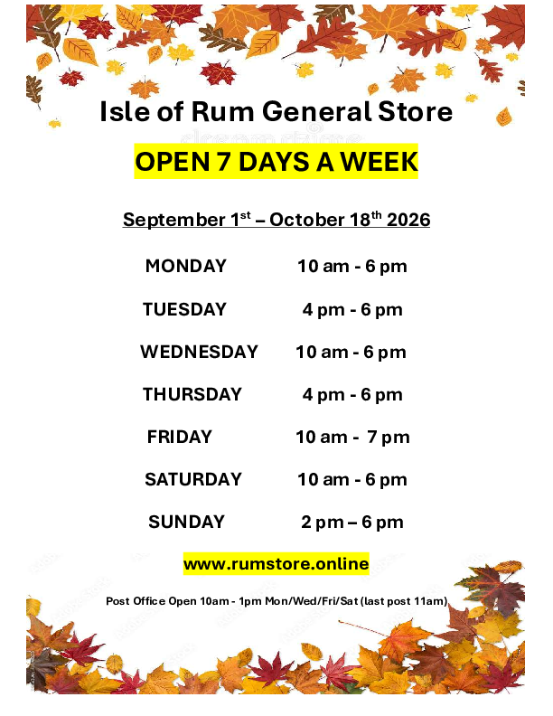 Opening Hours