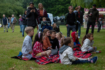 Enjoying Punch and Judy