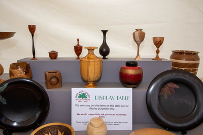 Items crafted by The Chelmer Valley Woodturners