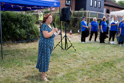 Chelmsford City Mayor, Cllr Linda Mascot officially opening our Summer Show on Saturday 15th July 2023