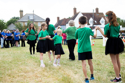 Irish dancing demonstrations from the Maureen Corr Irish Dancers