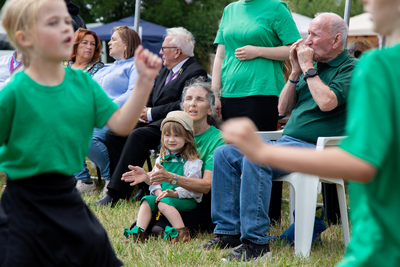 Irish dancing demonstrations from the Maureen Corr Irish Dancers