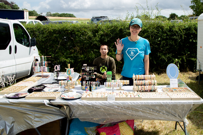 Daisy Studio Gems stall selling Handmade Gemstone Jewellery