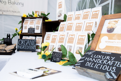 Willow's Kitchen stall selling Handcrafted dog treats & Natural dog treats