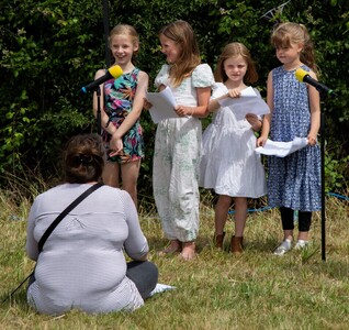 Members of the West Hanningfield School Choir