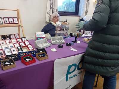 Range of items sold to raise money for the PDSA charity