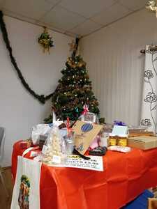 Some of the wonderful donated raffle prizes